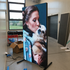 Pantalla LED de póster para interiores, pantalla LED de póster comercial