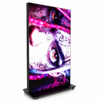 Pantalla LED Totem LED MEGAWALL móvil sobre ruedas