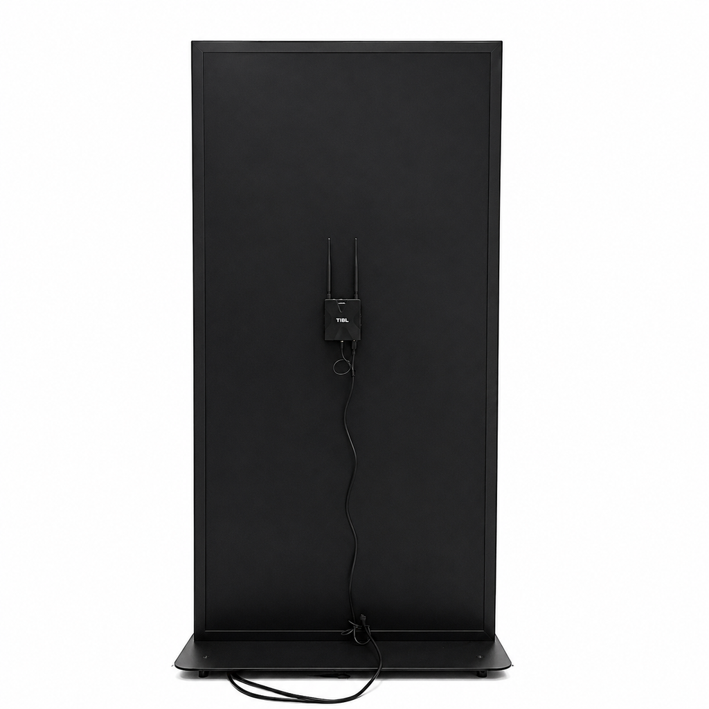 Pantalla LED Totem LED MEGAWALL móvil sobre ruedas