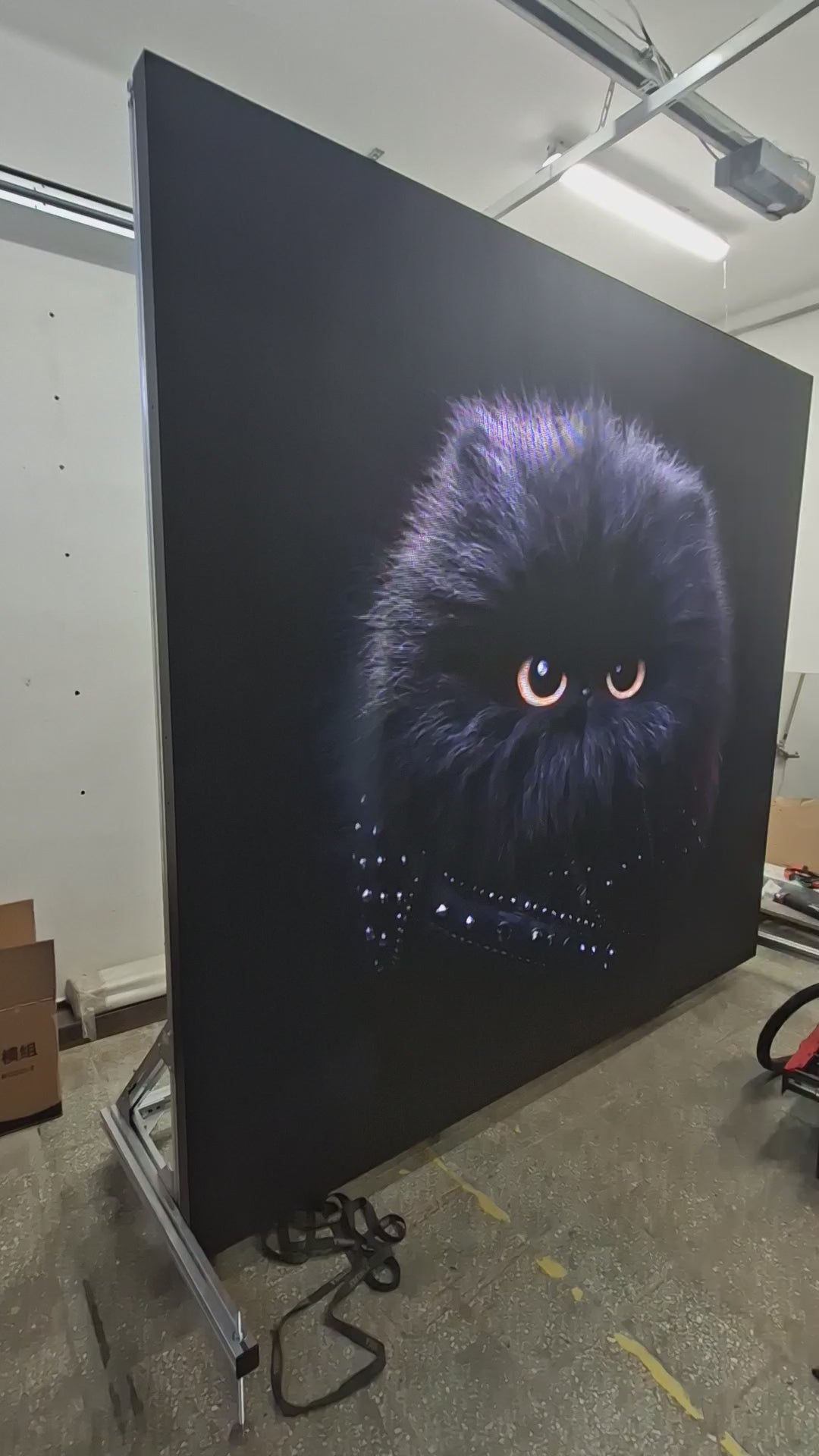 Outdoor LED Billboard Display 3000mm*2000mm with Aluminum Cabinet P5 LED module