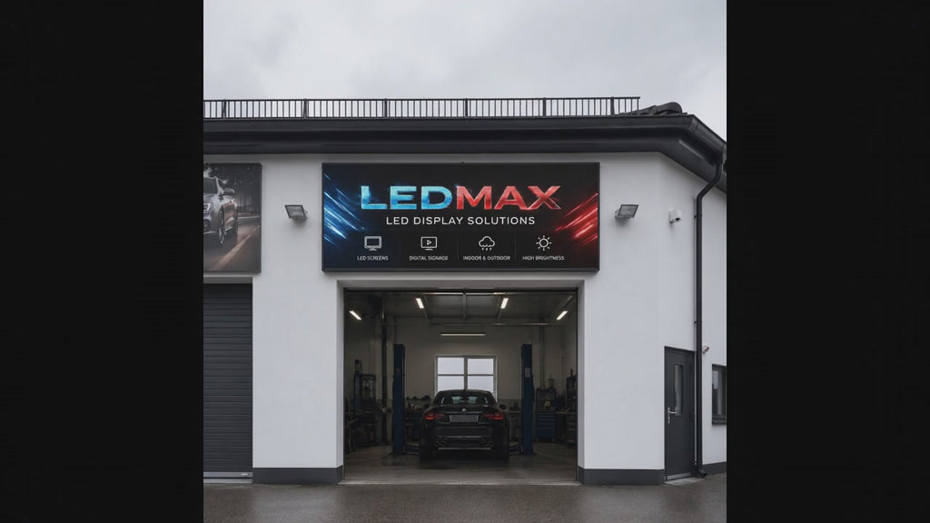 Pantalla LED Premium para Exteriores de 320 cm × 128 cm – Módulo LED P5 con Gabinete de Aluminio